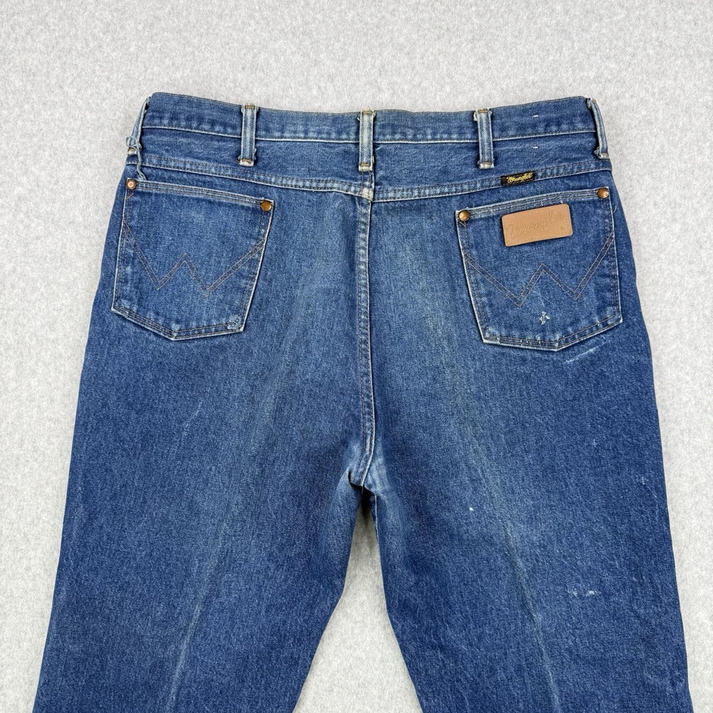 Vintage Wrangler Jeans Mens 40x32 (Fits 40x30) Blue 936 Cowboy Cut Made In‎ USA